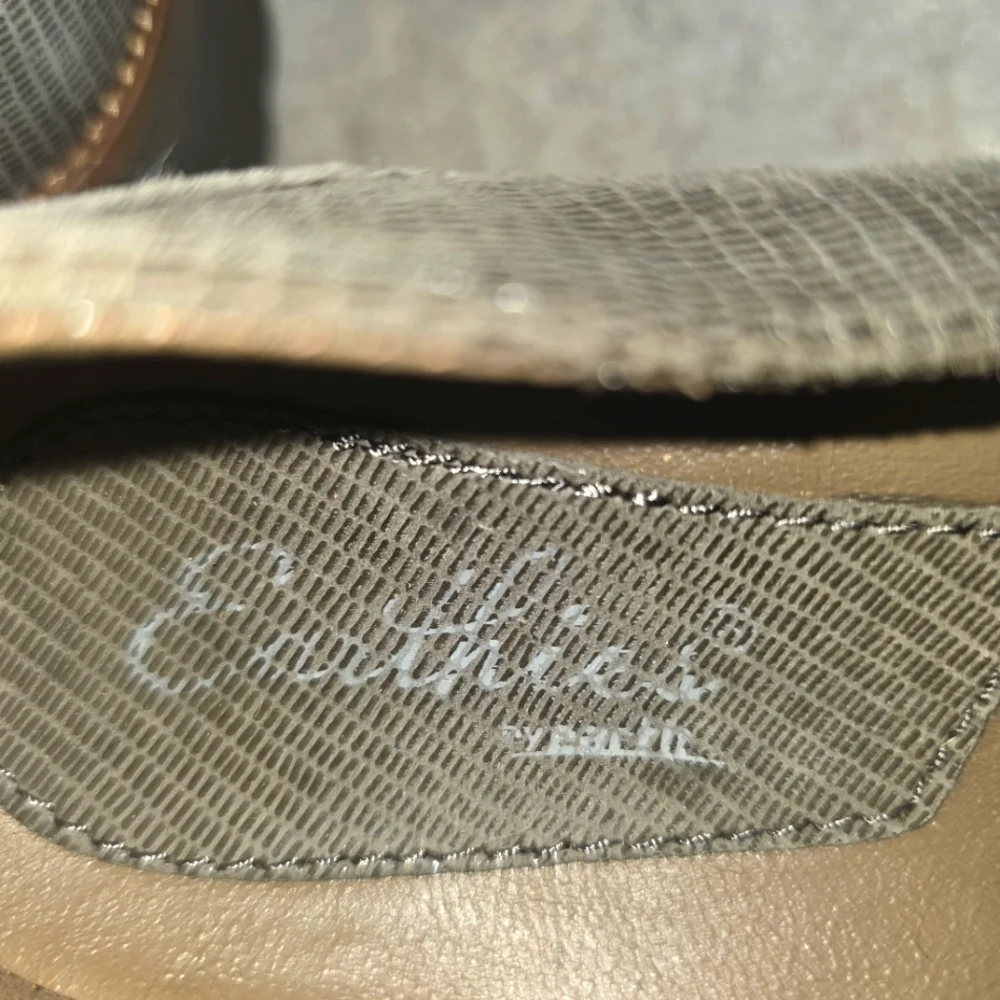 Earthies By‎ Earth Almada Grey Leather Size 6 No Signs Of Wear
